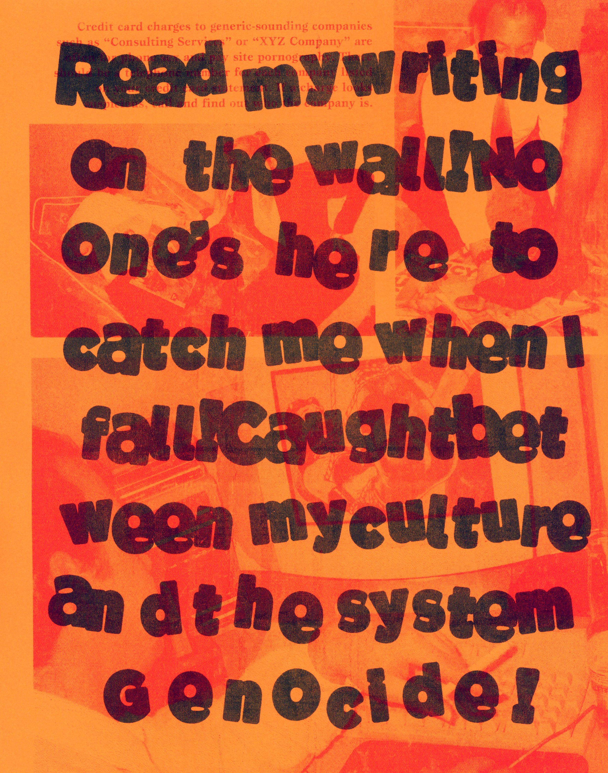 orange poster